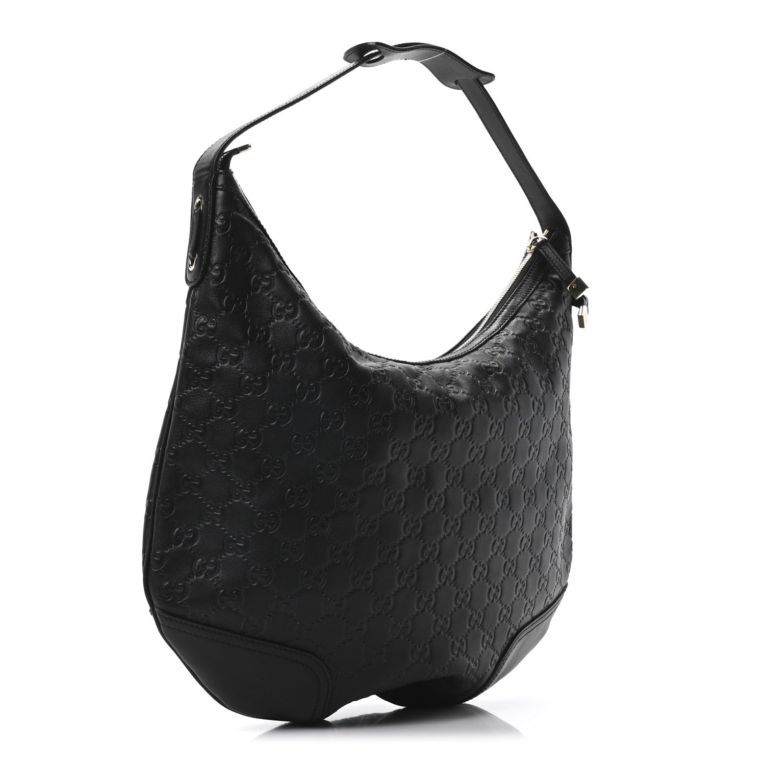 Gucci Guccissima Large Princy Hobo Black 3 of 10