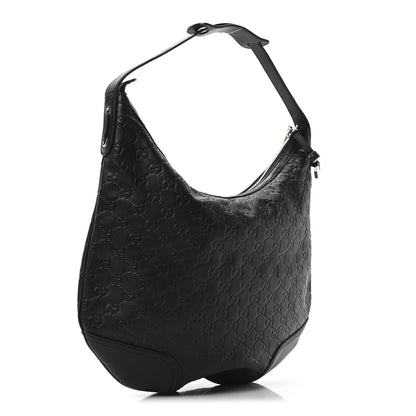 Gucci Guccissima Large Princy Hobo Black 3 of 10