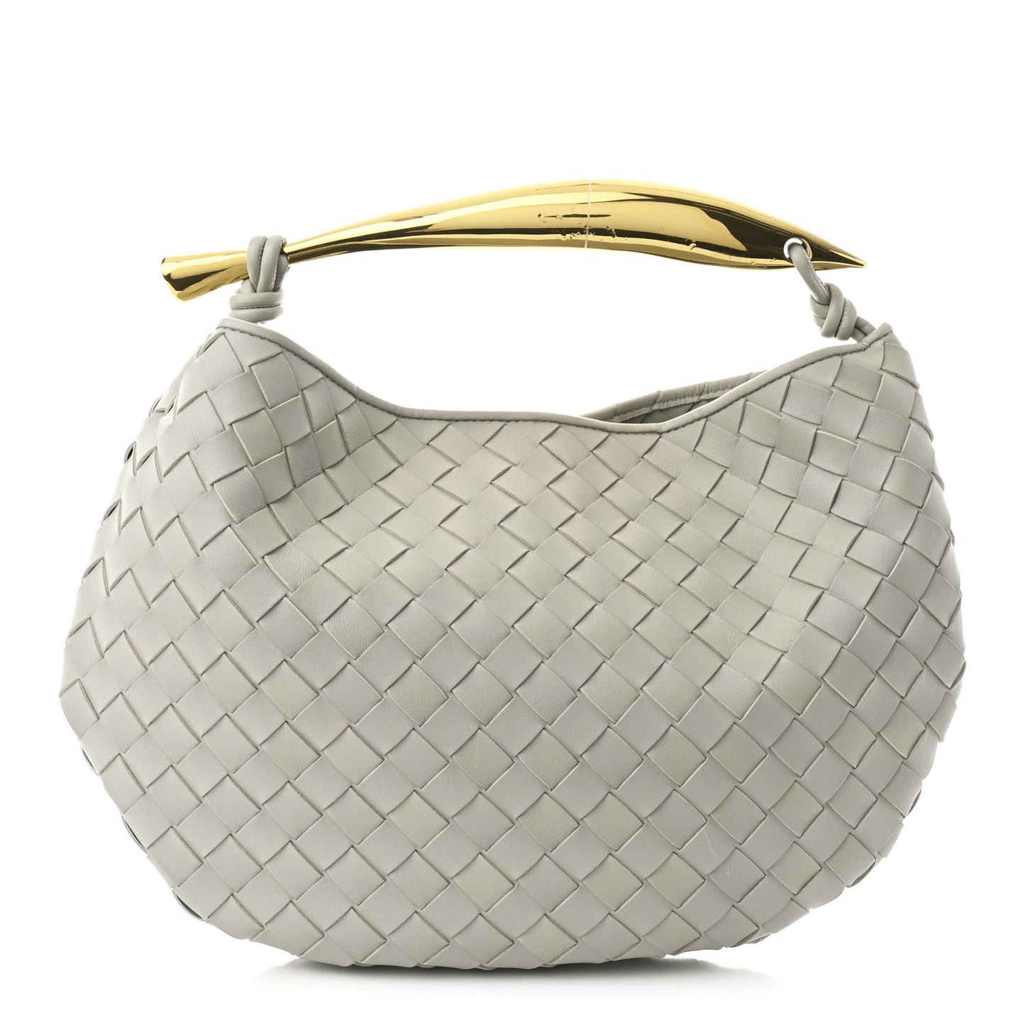 Nappa Intrecciato Sardine Bag Agate Grey