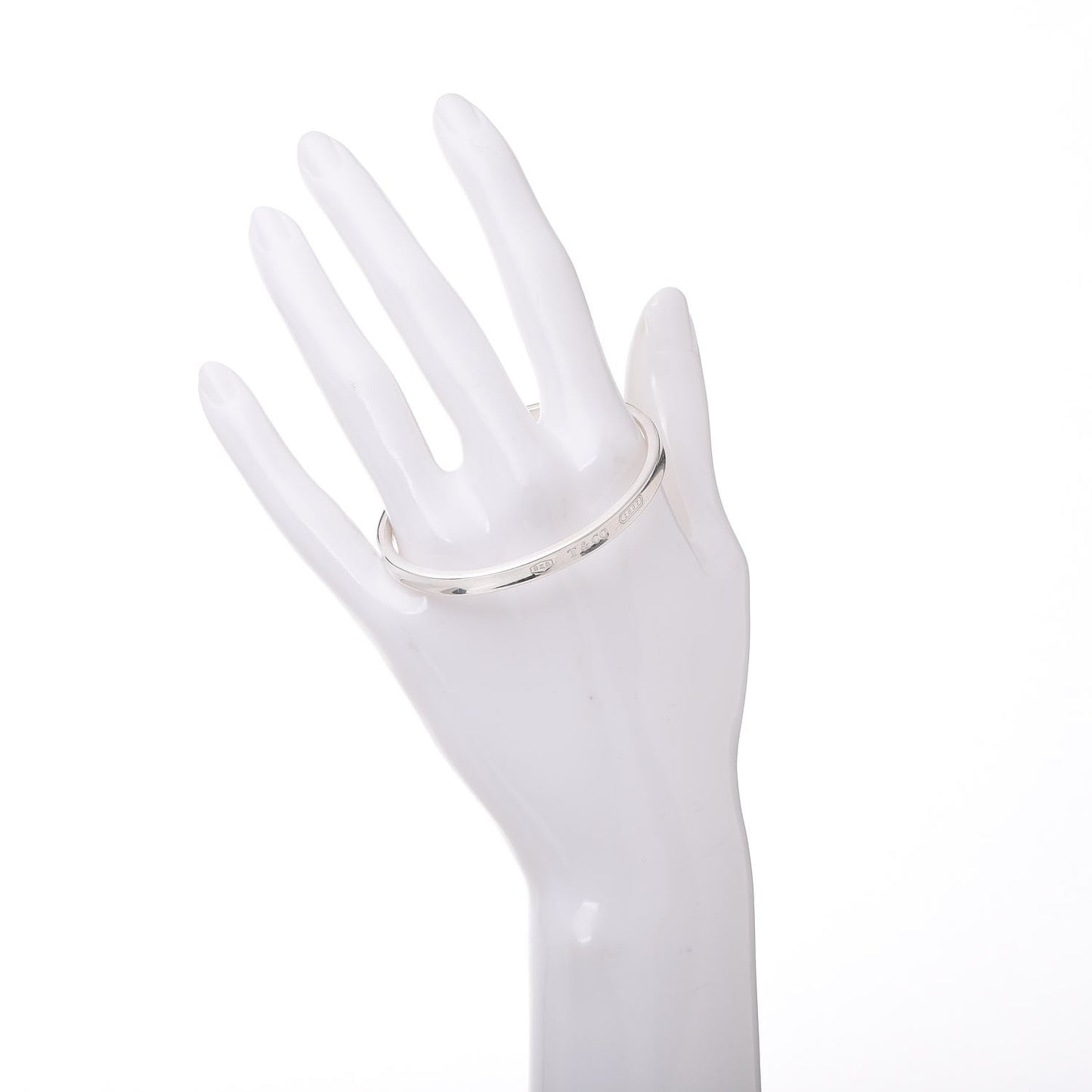 Sterling Silver Narrow 1837 Cuff Bracelet