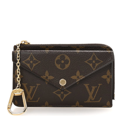 Louis Vuitton Monogram Recto Verso Card Holder Black 1 of 14