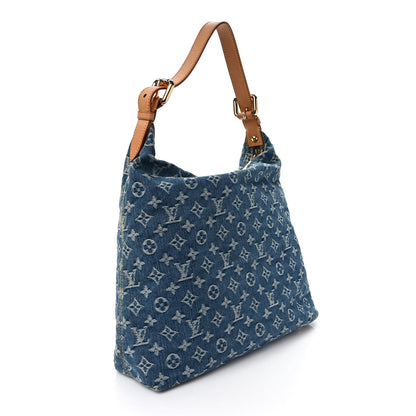 Louis Vuitton Denim Baggy GM Blue 3 of 8