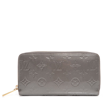 Louis Vuitton Vernis Zippy Wallet Gris Art Deco 1 of 7