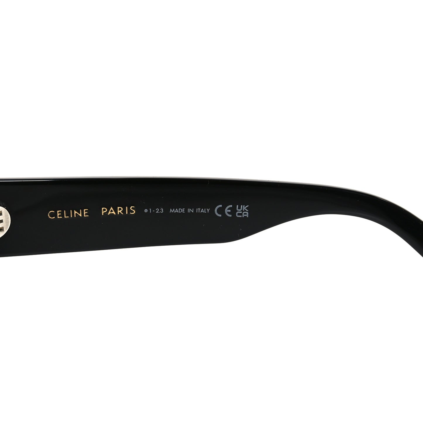 Acetate Triomphe Sunglasses CL40216U Black