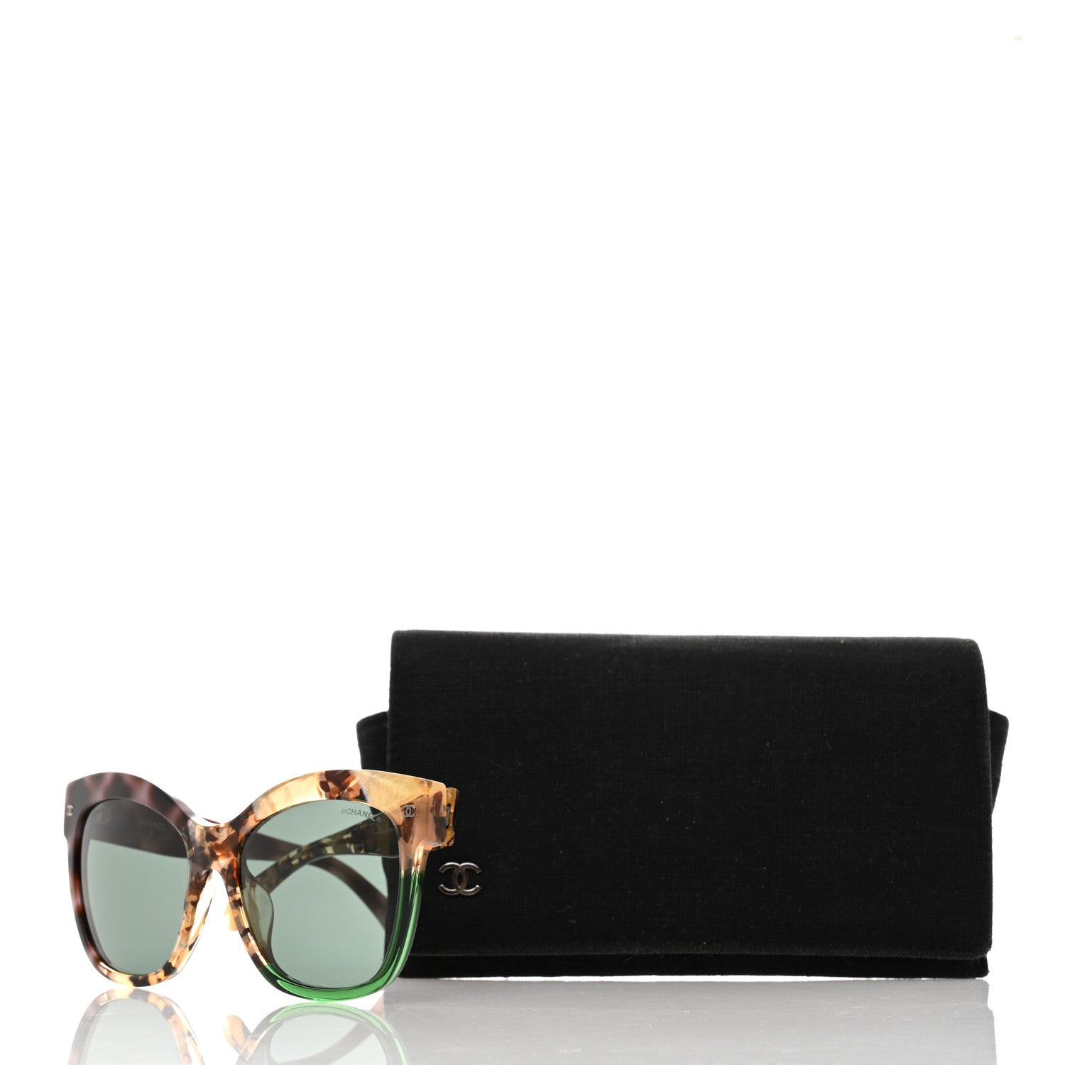 Chanel Acetate Square CC Sunglasses 71347A Tortoise 8 of 8