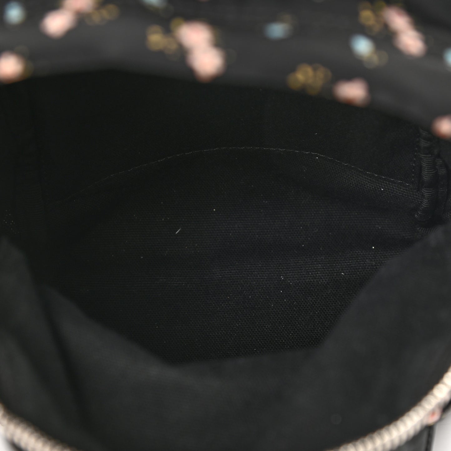 Tech Twill Nylon Hibiscus Print Nano Backpack Multicolor