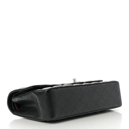 Chanel Caviar Quilted Medium Double Flap Black 4 of 12