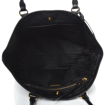 Prada Tessuto Nylon Shopping Tote Black 5 of 9