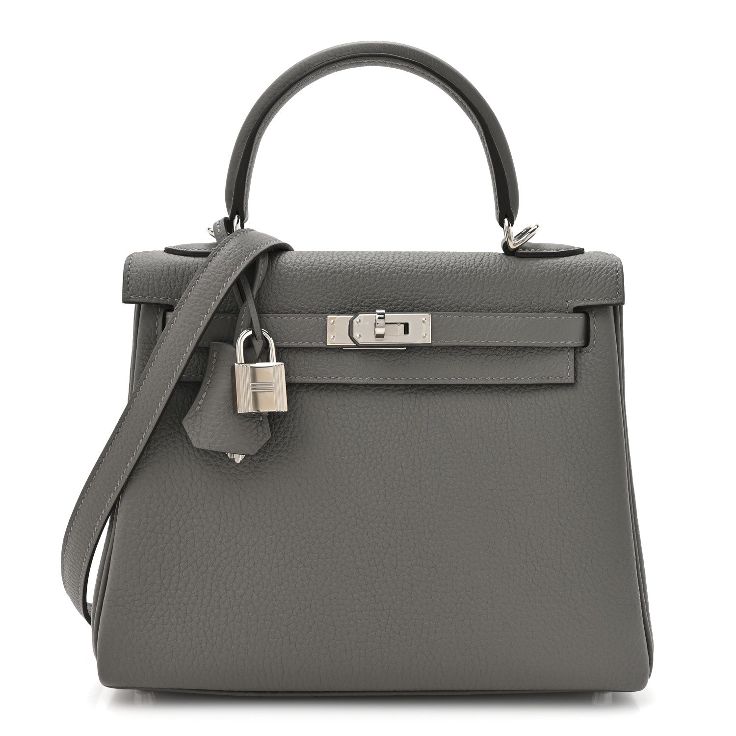 Hermes Togo Kelly Retourne 25 Etain 1795782 – FASHIONPHILE