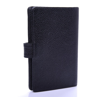 Chanel Caviar CC Small Ring Agenda Planner Black 3 of 7
