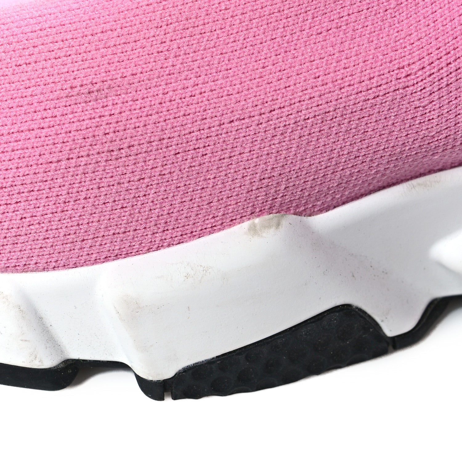 Balenciaga Neoprene Knit Womens Speed Sneakers 37 Pink 8 of 13