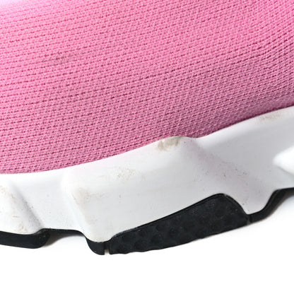 Balenciaga Neoprene Knit Womens Speed Sneakers 37 Pink 8 of 13