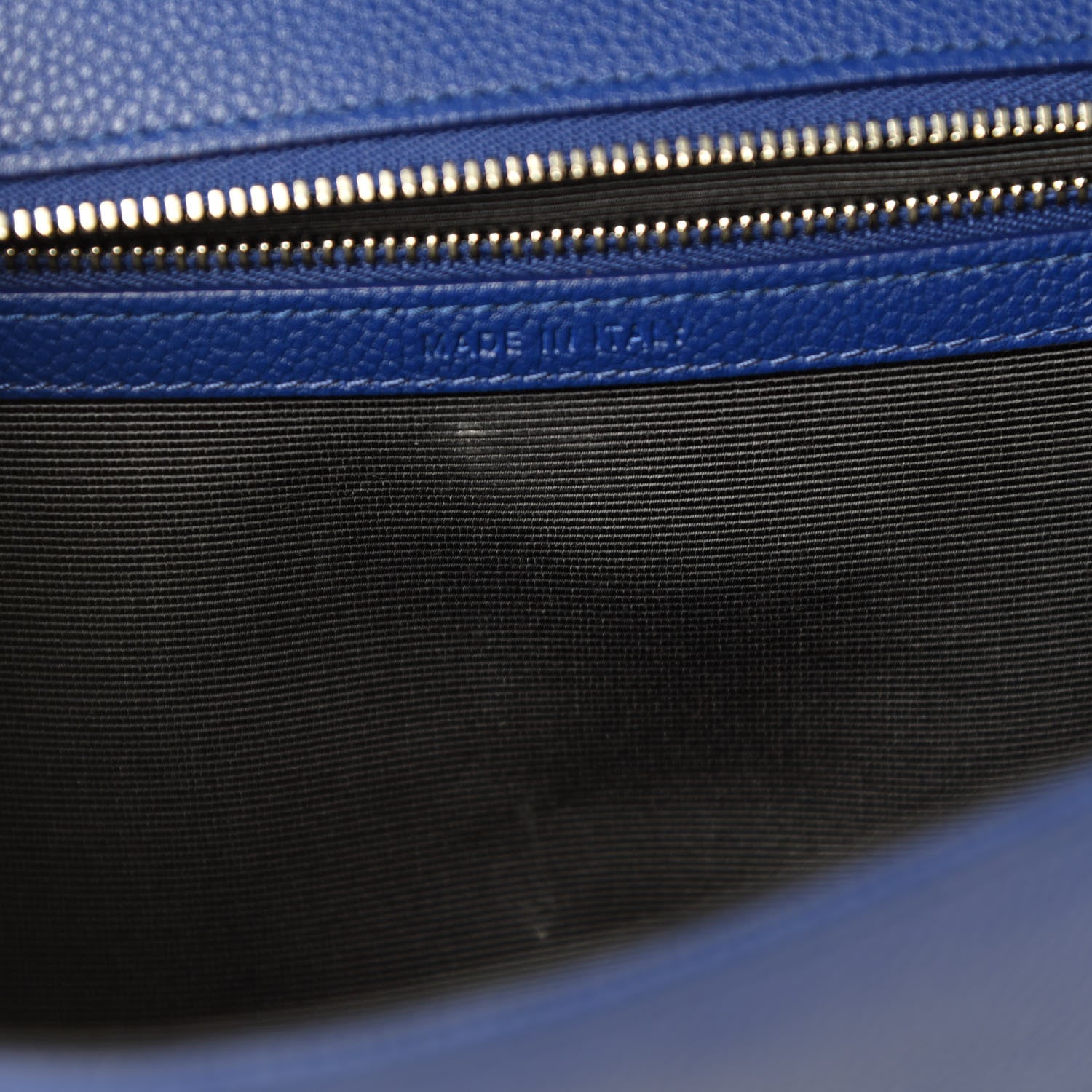 Christian Dior Grained Calfskin Medium Diorama Flap Bag Bleu De Minuit 8 of 13