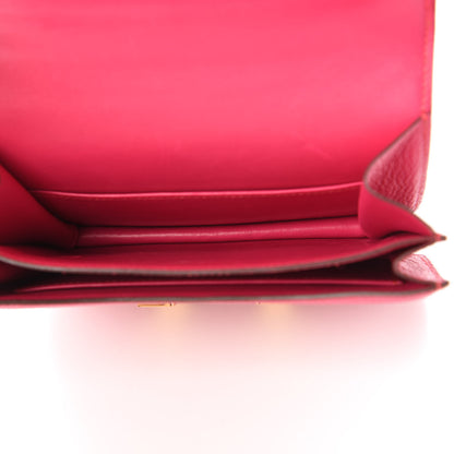 Hermes Chevre Mysore Constance 18 Rose Shocking 5 of 11