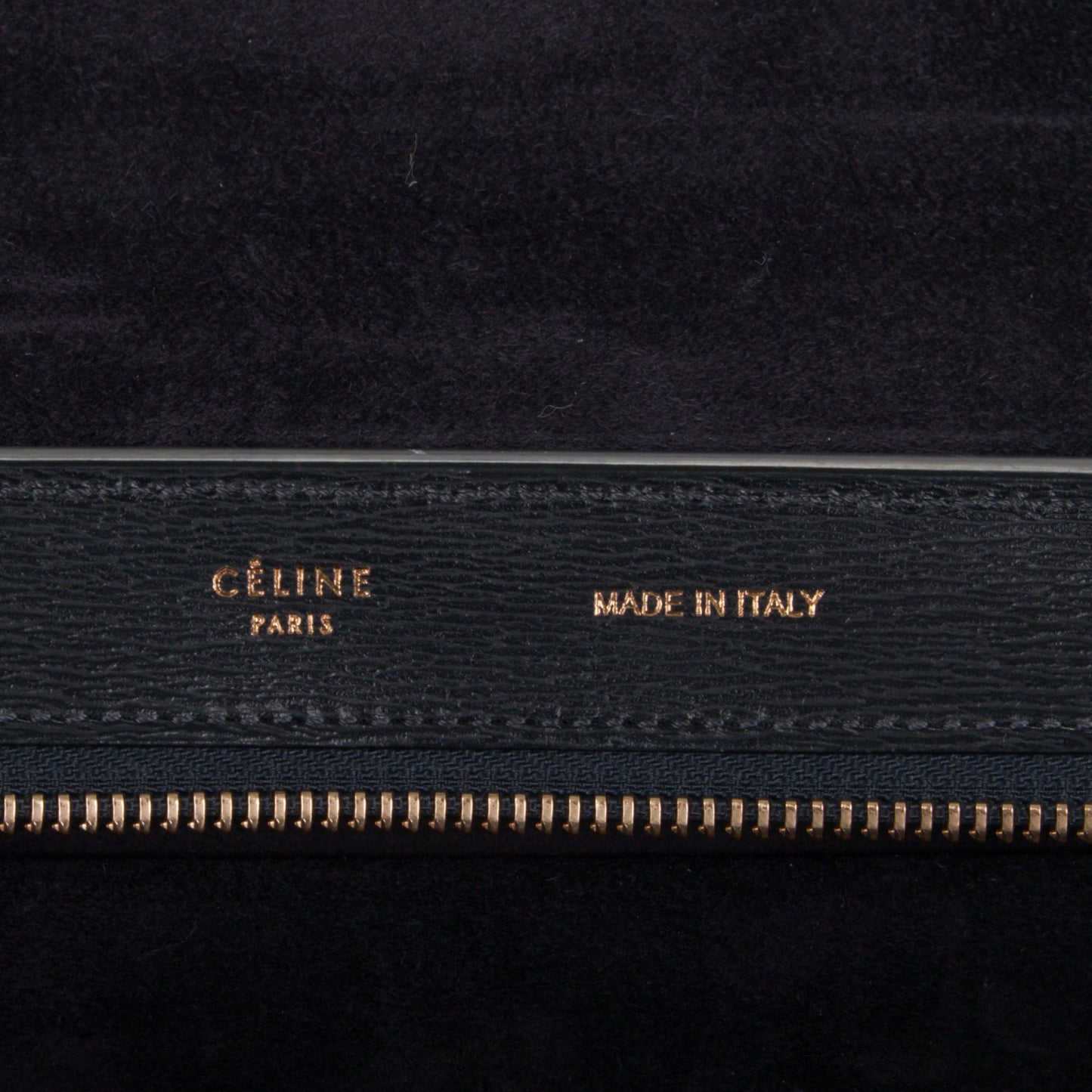 Liege Calfskin Small Trapeze Black