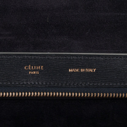 Celine Liege Calfskin Small Trapeze Black 6 of 6