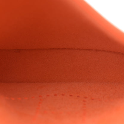 Hermes Taurillon Clemence Evelyne TPM Orange 5 of 10