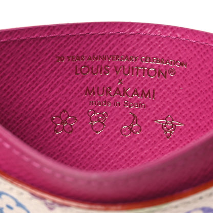 Louis Vuitton LV X TM Monogram Multicolor Card Holder Kawaii Pink 6 of 7