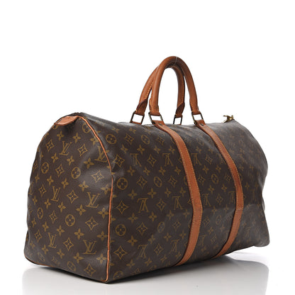 Louis Vuitton Monogram Keepall 50 2 of 20