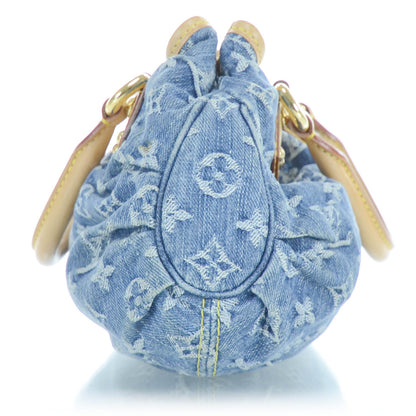 Louis Vuitton Denim Pleaty Blue 6 of 11