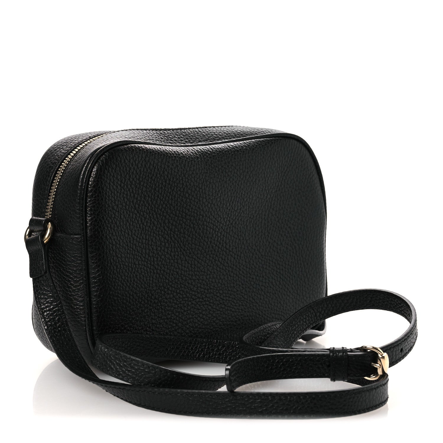 Gucci Pebbled Calfskin Small Soho Disco Bag Black 3 of 13