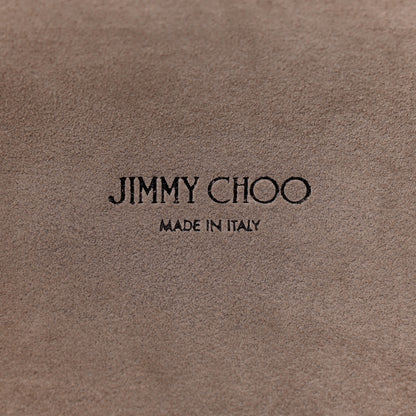 Jimmy Choo Smooth Calfskin Lockett Petite Shoulder Bag White 6 of 9