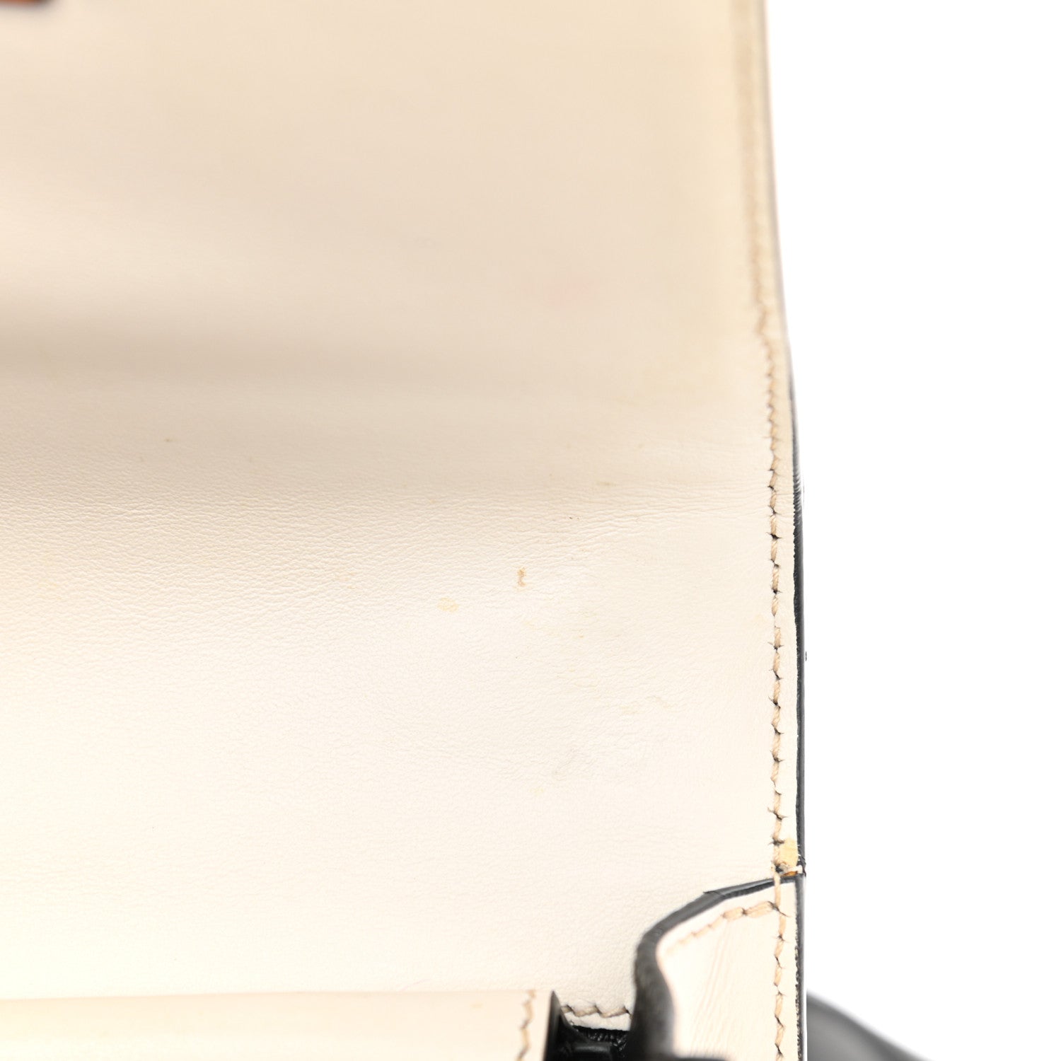 Prada City Calf Saffiano Cahier Bag Talco Black 10 of 10