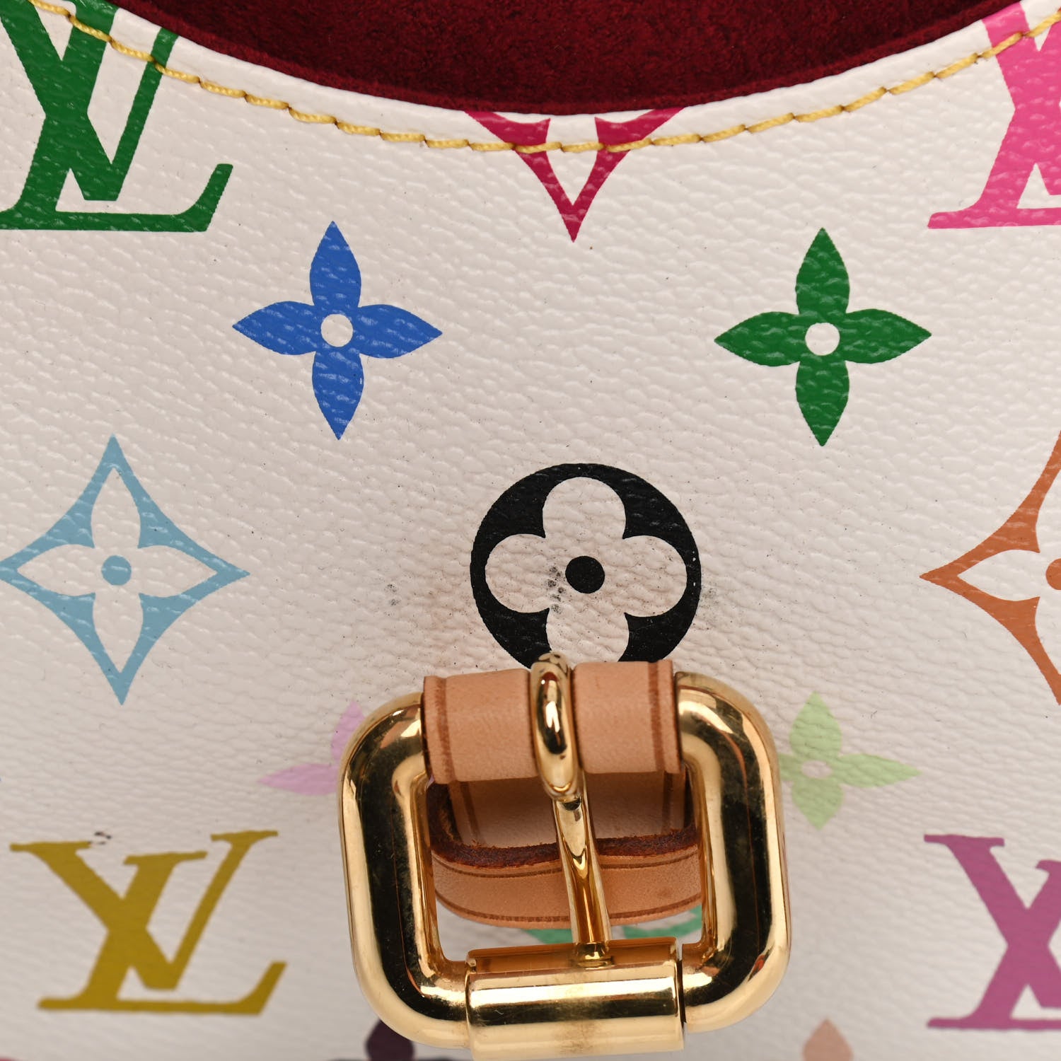 Louis Vuitton Monogram Multicolor Priscilla White 12 of 14