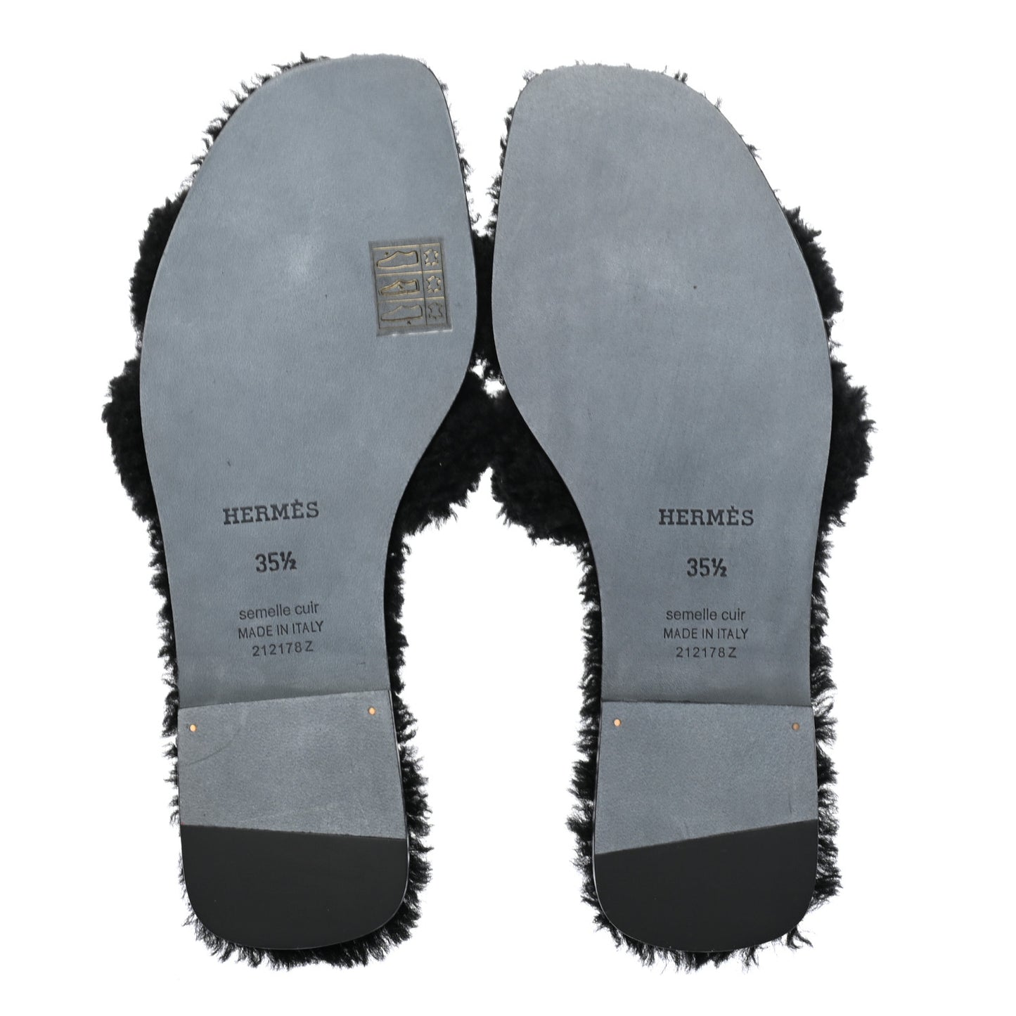 Woolskin Oran Sandals 35.5 Black