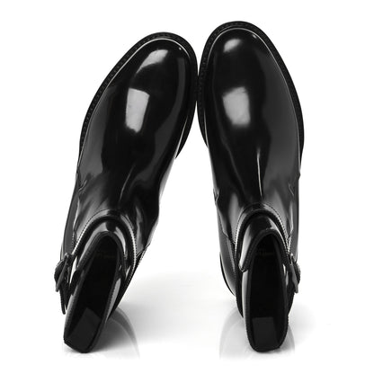 Saint Laurent Buello Top Army 20 Boots 37 Black 2 of 9