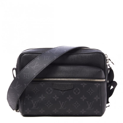 Louis Vuitton Taiga Monogram Eclipse Outdoor Messenger Black 1 of 10