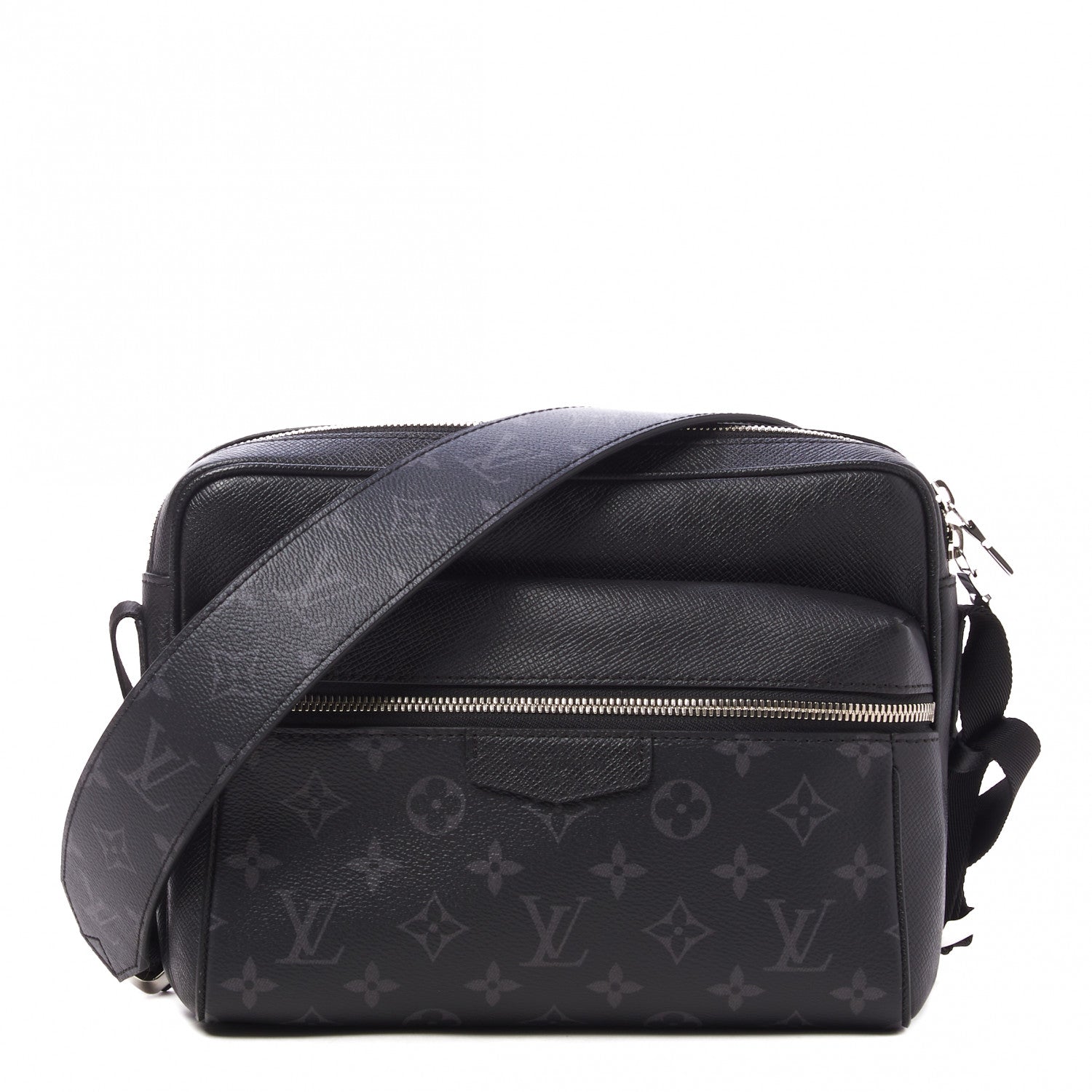 Louis Vuitton Taiga Monogram Eclipse Outdoor Messenger Black 1 of 10