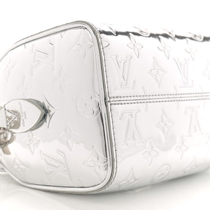 Louis Vuitton Monogram Miroir Speedy Bandouliere 20 Silver 8 of 9