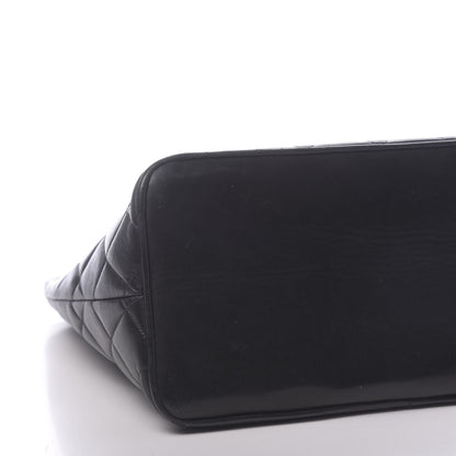 Chanel Lambskin Quilted Medallion Tote Black 13 of 18