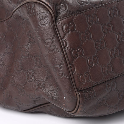 Gucci Guccissima Signature Large Sukey Tote Chocolate 12 of 12