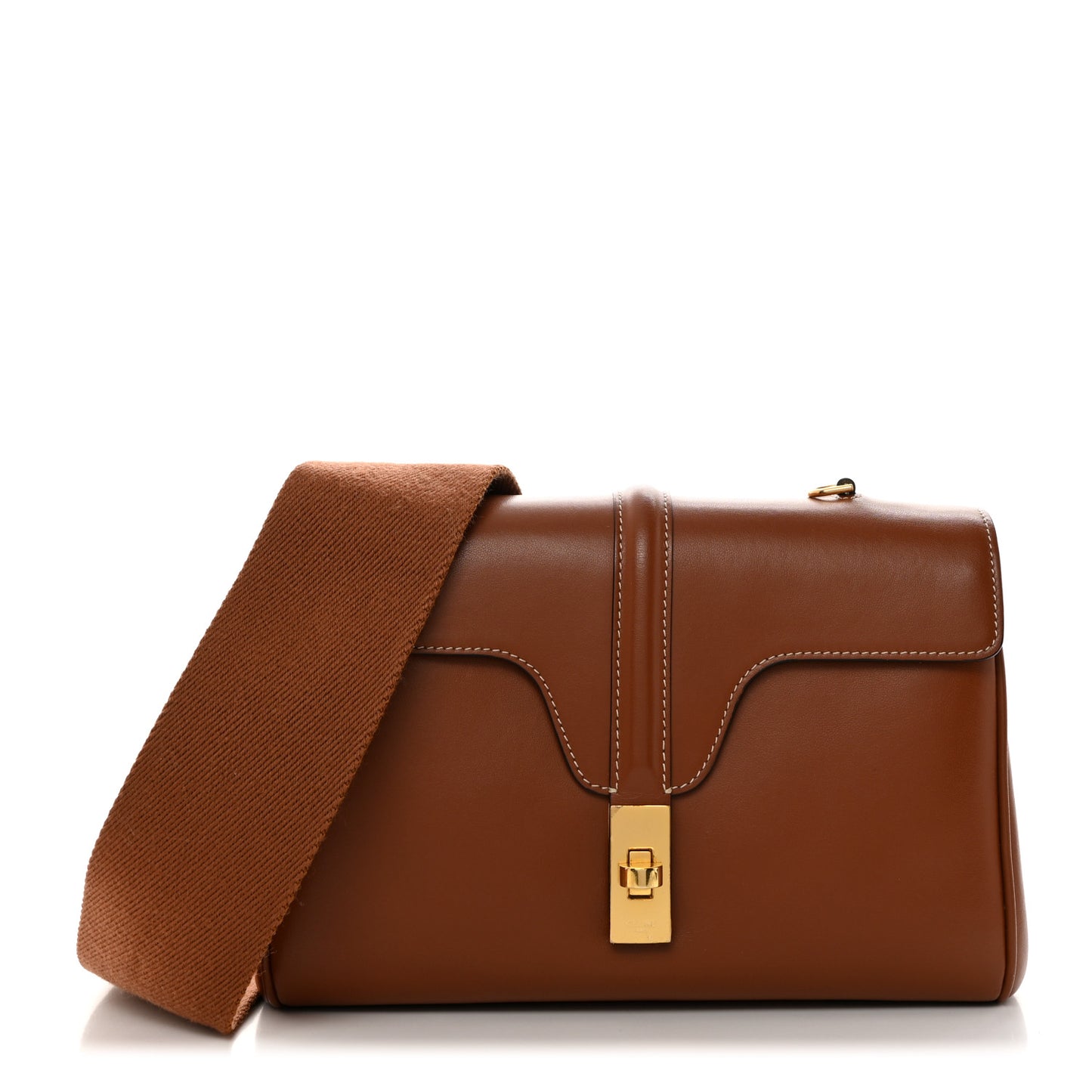 Smooth Calfskin Teen 16 Crossbody Bag Soft Tan