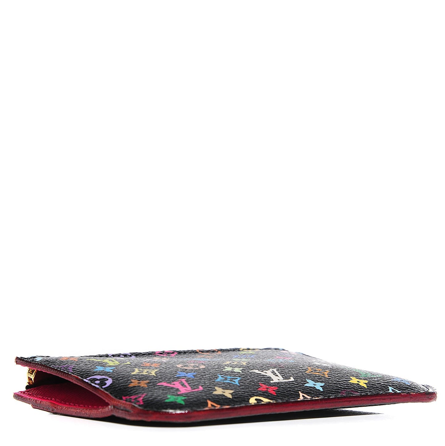 Monogram Multicolor Key Pouch Black Grenade