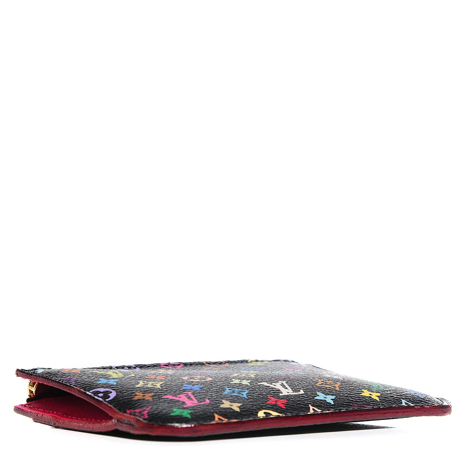 Louis Vuitton Monogram Multicolor Key Pouch Black Grenade 5 of 16