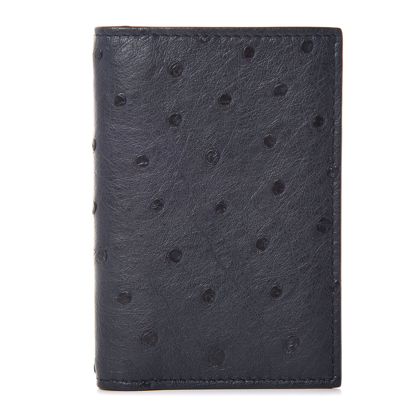 Ostrich Card Holder Blue
