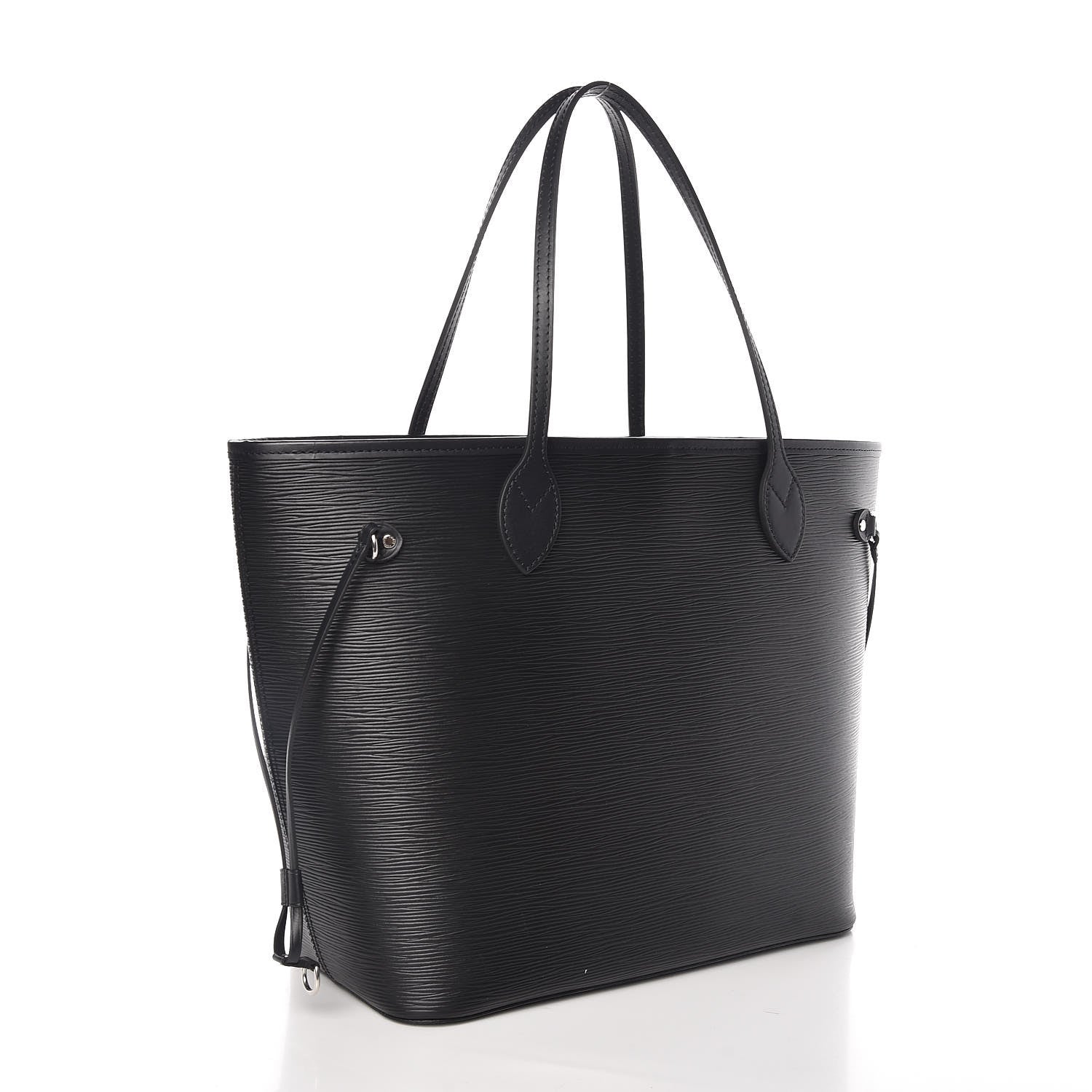 Louis Vuitton Epi Neverfull MM Black 3 of 8