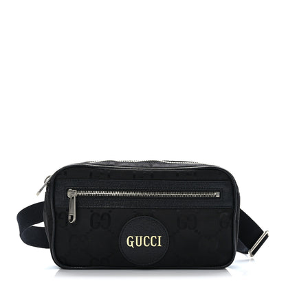 Gucci Econyl Nylon Monogram Off The Grid Belt Bag Black 1 of 10