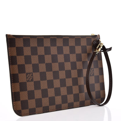 Louis Vuitton Damier Ebene Neverfull MM GM Pochette 3 of 7