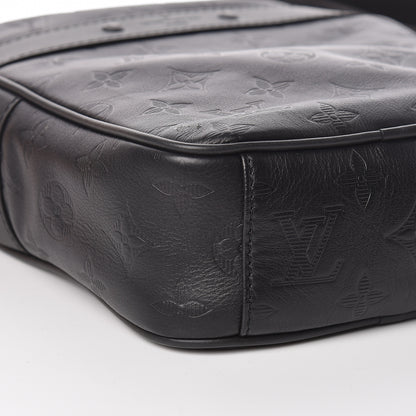 Louis Vuitton Calfskin Monogram Shadow Danube PM Black 8 of 11