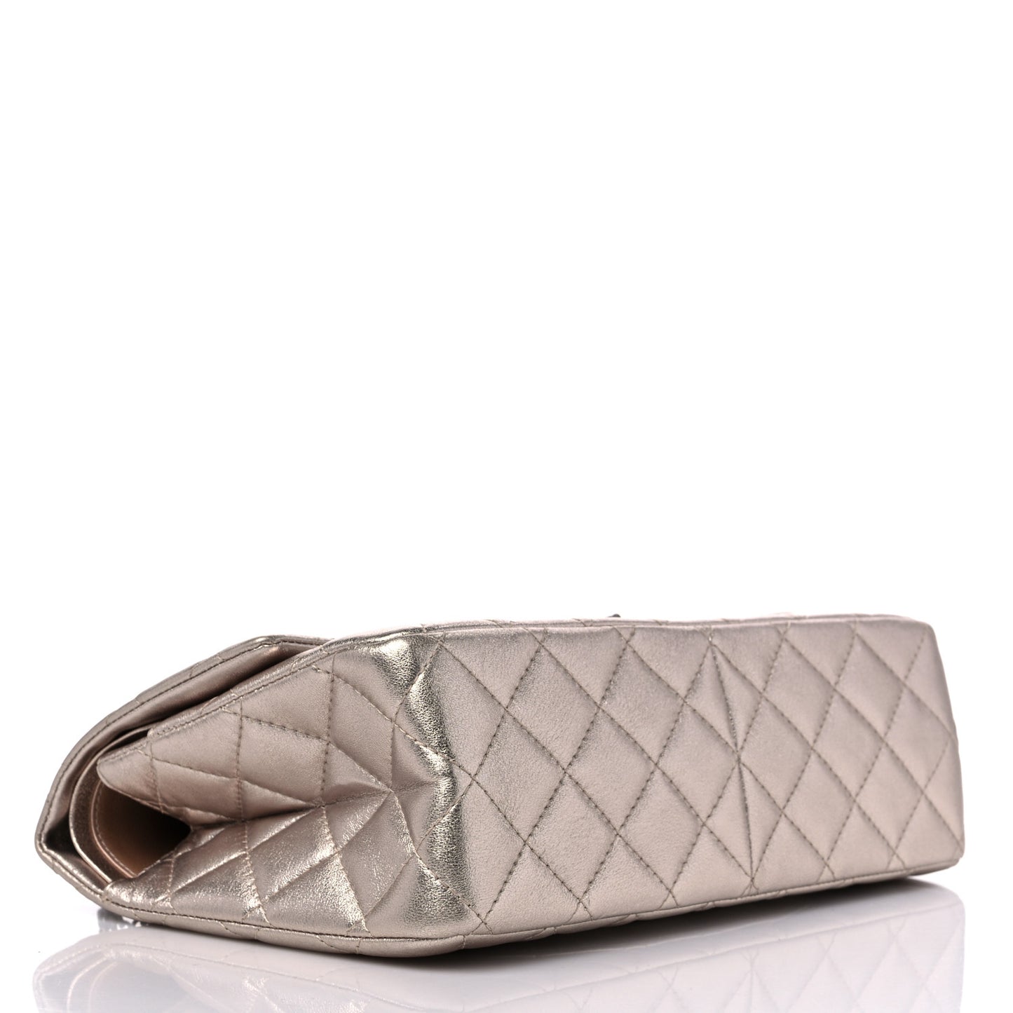 Metallic Aged Calfskin Quilted 2.55 Reissue 226 Flap Light Pink