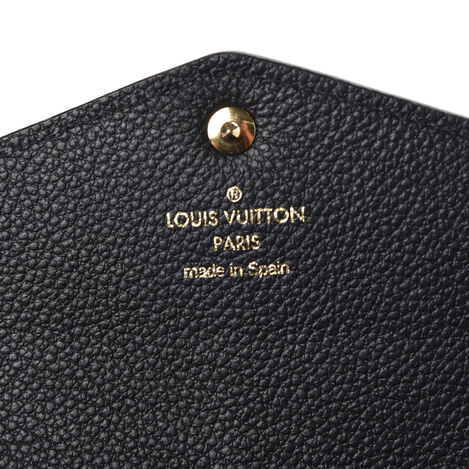 Louis Vuitton Empreinte Sarah Wallet NM Black 6 of 7