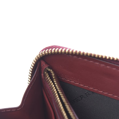 Burberry Vintage Check Elmore Zip Around Wallet Crimson 7 of 8