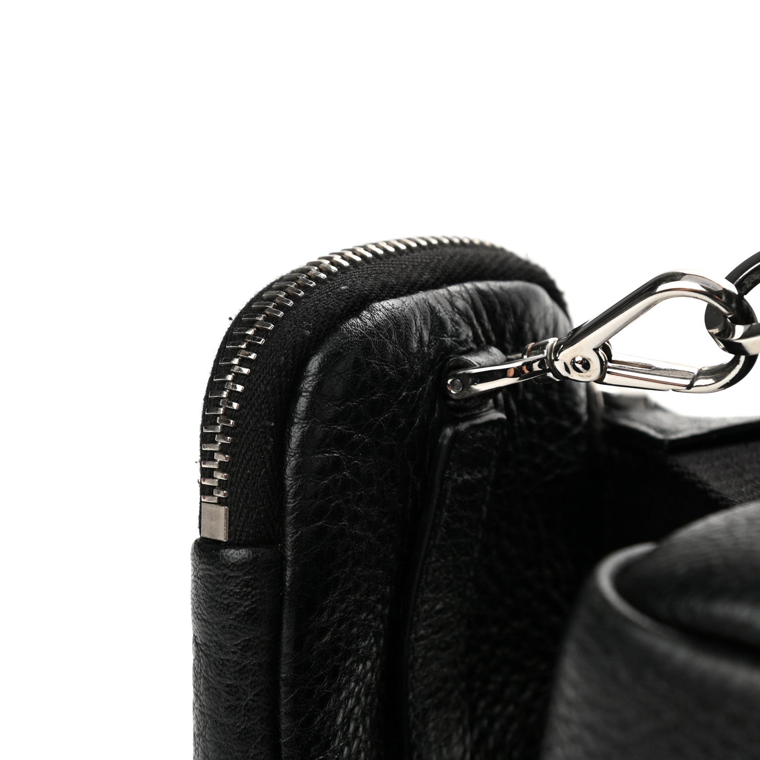 Prada Vitello Daino Crossbody Black 11 of 11
