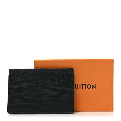 Louis Vuitton Epi Neo Porte-Cartes Card Holder Black 8 of 8