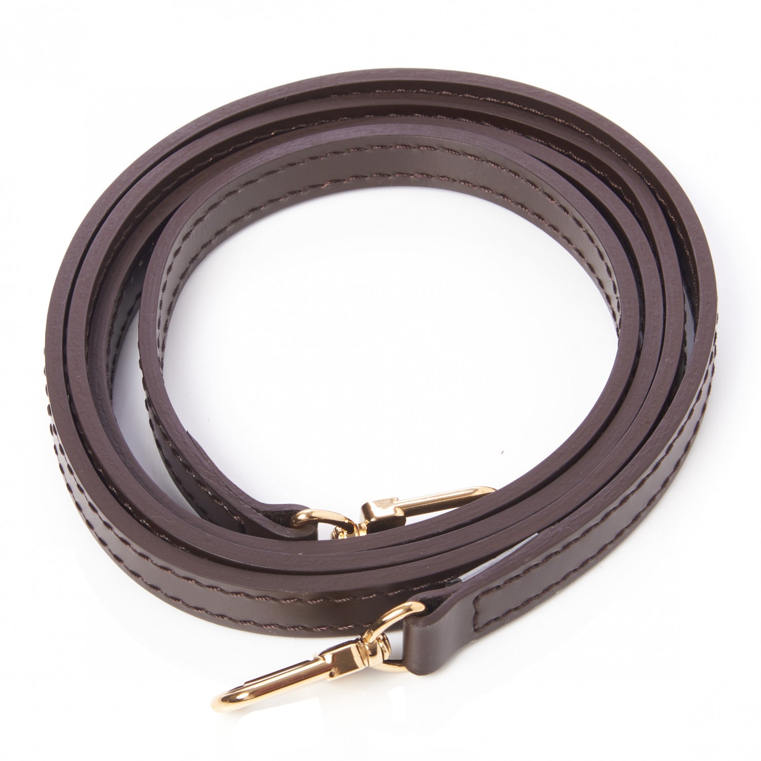 Louis Vuitton Calfskin 12mm Shoulder Strap Brown 4 of 4