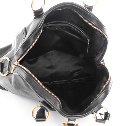 Saint Laurent Calfskin Oversized Muse Black 6 of 8